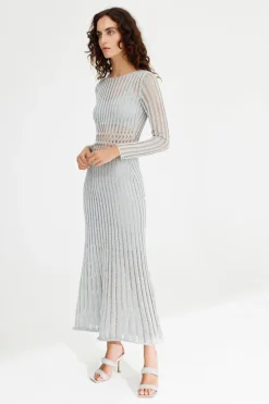 Significant Other - ADLEY MAXI DRESS (SILVER)