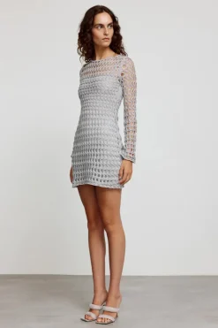 Significant Other - ADLEY MINI DRESS (SILVER)