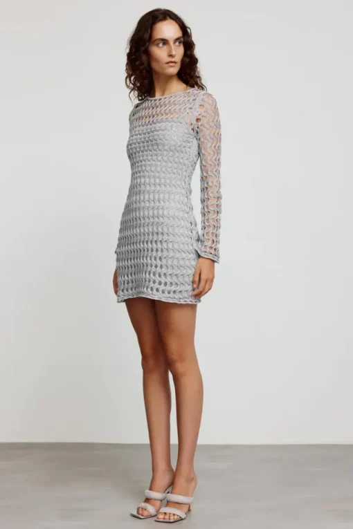 Significant Other - ADLEY MINI DRESS (SILVER)