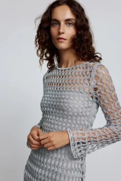 Significant Other - ADLEY MINI DRESS (SILVER)