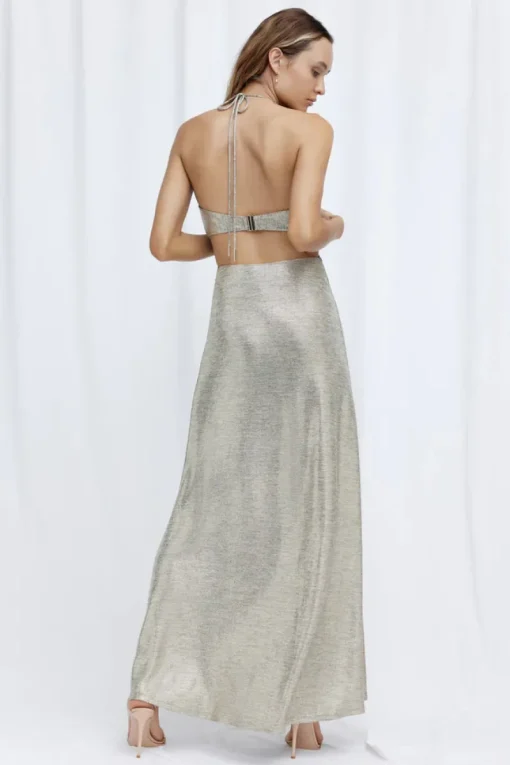 Significant Other - Chloe Maxi Dress (Gold)
