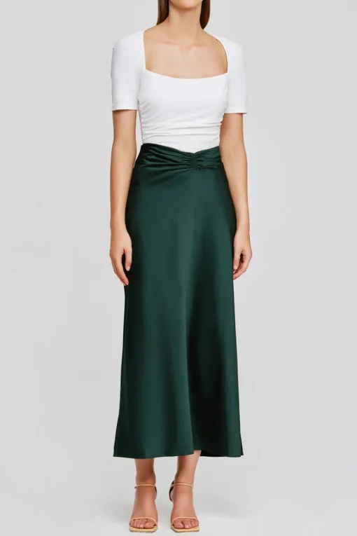 Significant Other - DAHLIA SKIRT (DEEP PINE) FINAL SALE