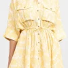 Significant Other - DALLAS DRESS (Yellow and Apricot Daisy) Final Sale
