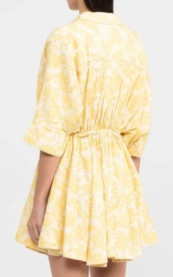 Significant Other - DALLAS DRESS (Yellow and Apricot Daisy) Final Sale