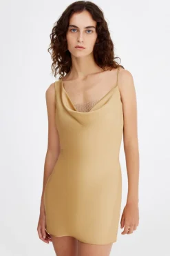 Significant Other - ELODIE MINI DRESS (GOLD)