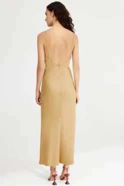 Significant Other - ELODIE MAXI DRESS (GOLD)