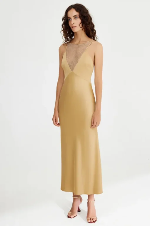 Significant Other - ELODIE MAXI DRESS (GOLD)