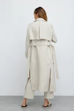Women Significant Other - Emery Coat (Natural Stripe) FINAL SALE