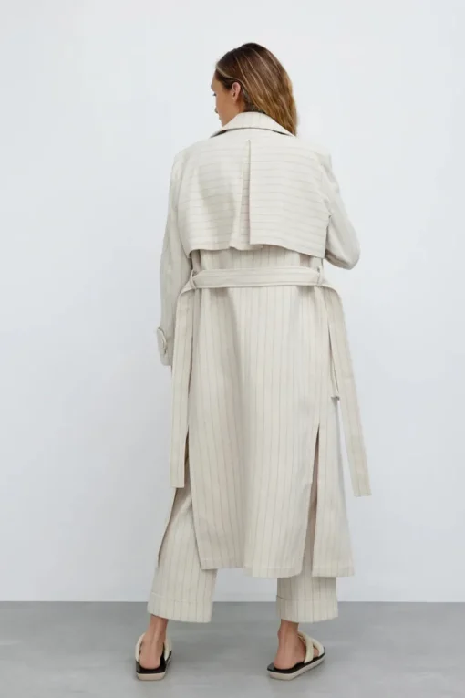 Women Significant Other - Emery Coat (Natural Stripe) FINAL SALE