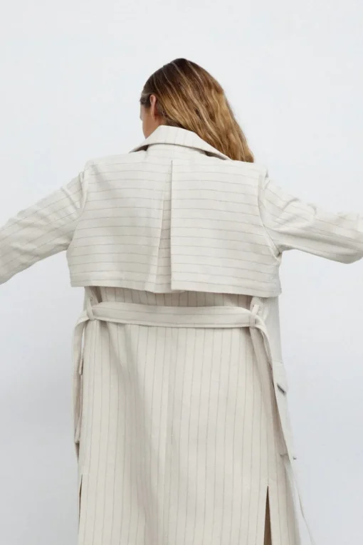 Women Significant Other - Emery Coat (Natural Stripe) FINAL SALE