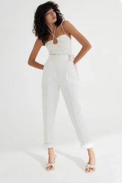 Women Significant Other - FRANKIE PANT (CREAM)