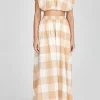 Women Significant Other - Frida Skirt (Caramel Check) Final Sale