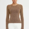 Significant Other - GIA LONG SLEEVE TOP - BRONZE