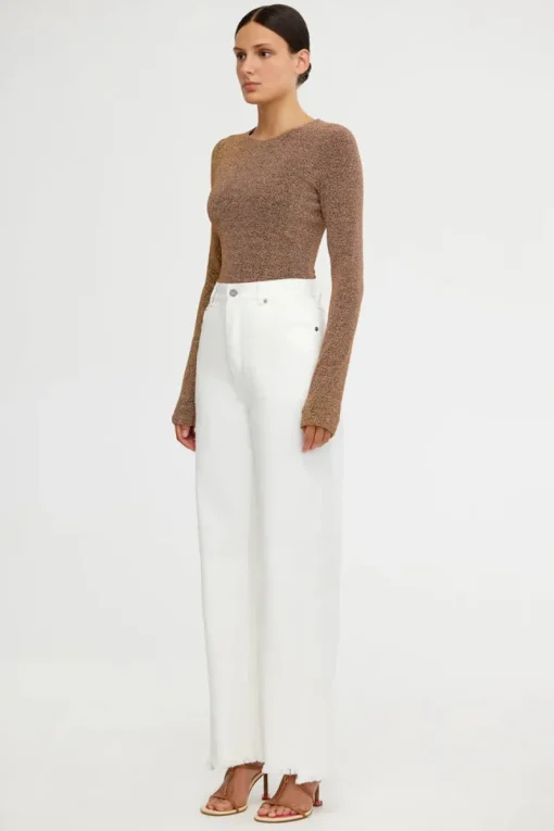 Significant Other - GIA LONG SLEEVE TOP - BRONZE