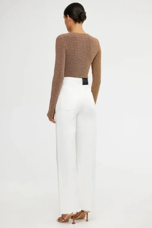 Significant Other - GIA LONG SLEEVE TOP - BRONZE