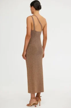 Significant Other - GIA MIDI DRESS (BRONZE)