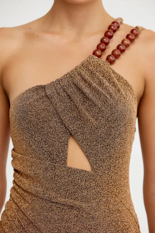 Significant Other - GIA MIDI DRESS (BRONZE)