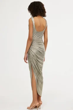 Significant Other - JEMIMA MIDI DRESS (GOLD)