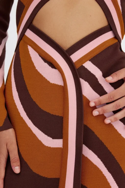Significant Other - LEYLA MAXI DRESS (CHOCOLATE SWIRL)