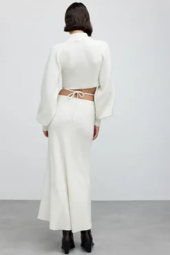 Women Significant Other - Lia Knit Skirt (Cream)