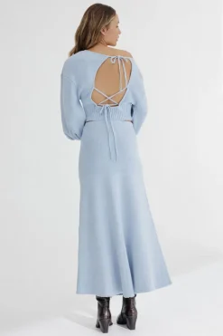 Women Significant Other - Lia Skirt (Blue Marle)