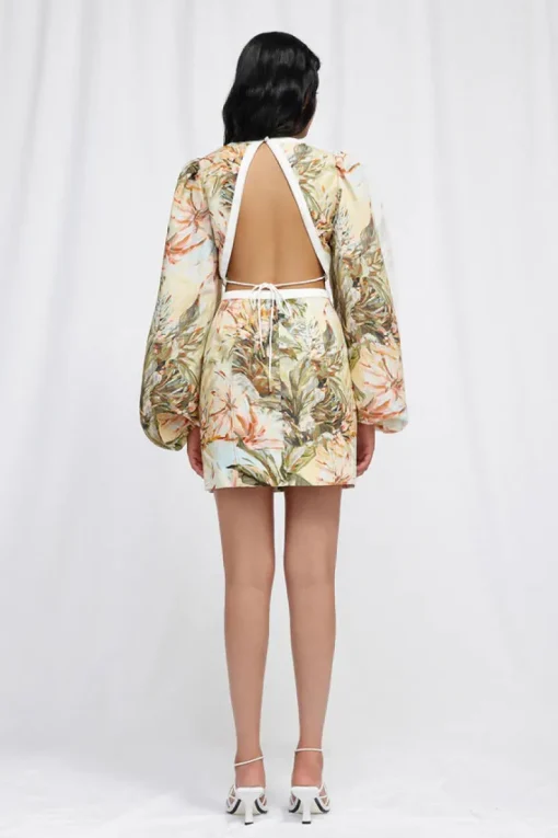 Significant Other - Madrid Dress (Painted Floral Print)