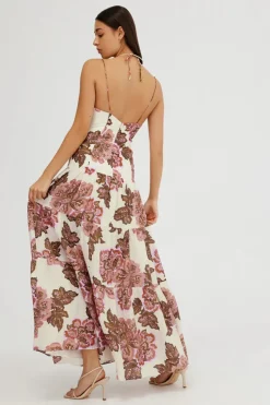 Significant Other - MAIZIE MAXI DRESS (Lemon Wallpaper)