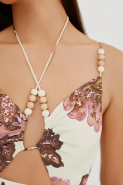 Significant Other - MAIZIE MAXI DRESS (Lemon Wallpaper)
