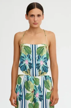 Women Significant Other - MARIAH TOP (HIBISCUS TILE)
