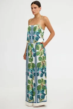 Women Significant Other - MARIAH PANT (HIBISCUS TILE)