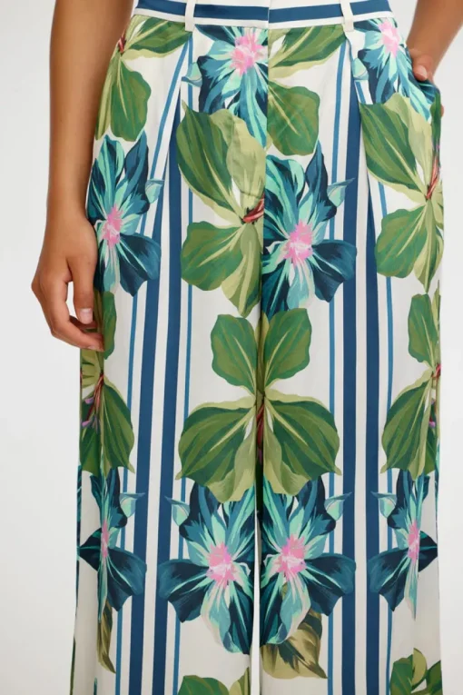 Women Significant Other - MARIAH PANT (HIBISCUS TILE)