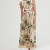 Significant Other - Marino Dress (Painted Floral Print)