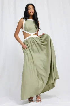 Significant Other - Marino Dress (Sage)