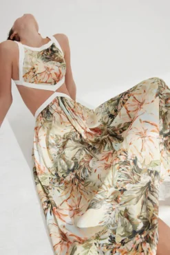 Significant Other - Marino Dress (Painted Floral Print)