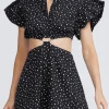 Significant Other - Martine Dress (Black and Cream Polka) final sale