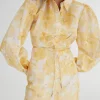 Significant Other - MATILDA MINI DRESS (Gold Poppy Floral)