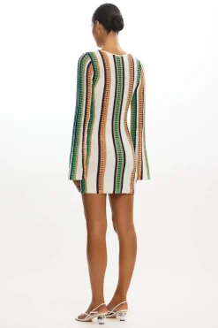Significant Other - MAY LONG SLEEVE MINI DRESS (KALEIDOSCOPE)