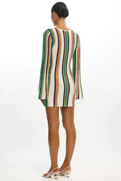 Significant Other - MAY LONG SLEEVE MINI DRESS (KALEIDOSCOPE)
