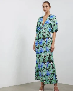 Significant Other - Monte Midi Dress (Twighlight Floral)