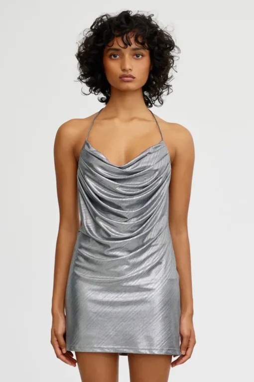 Significant Other - NOVA MINI DRESS (SILVER)