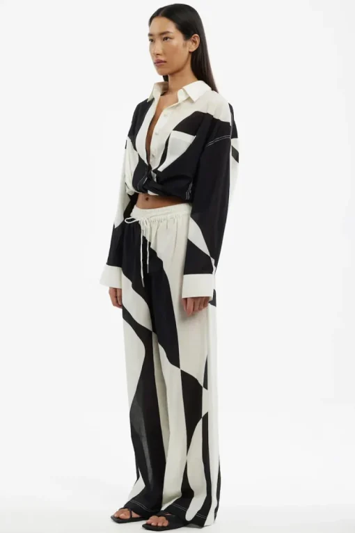 Women Significant Other - PARKER PANT (MONOCHROME DIP)