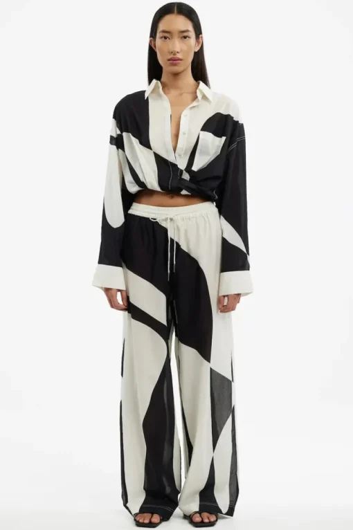 Women Significant Other - PARKER PANT (MONOCHROME DIP)