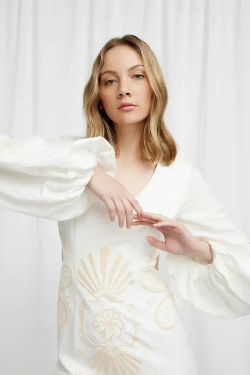 Significant Other - Seren Mini Dress (Ivory)