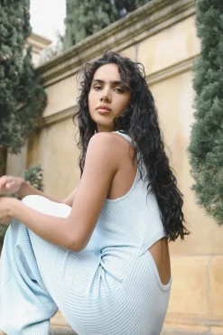 Significant Other - SOFIA KNIT DRESS (SKY BLUE) Final Sale