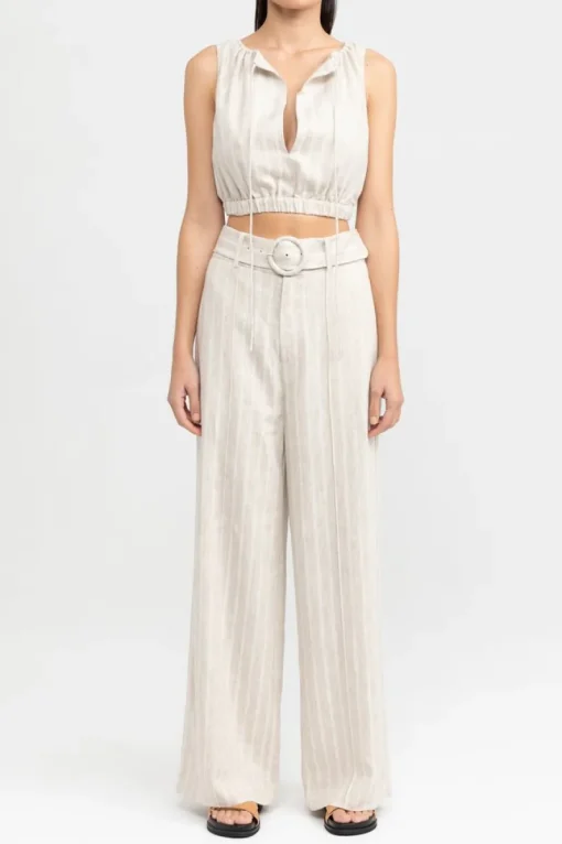 Women Significant Other - Stephanie Top (Natural Stripe) Final Sale