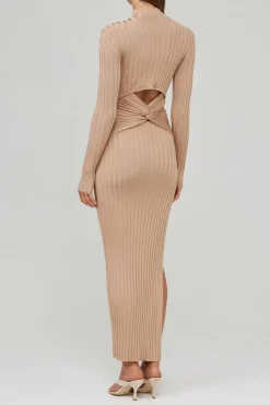 Significant Other - Sylvia Knit Dress (Champagne) Final Sale