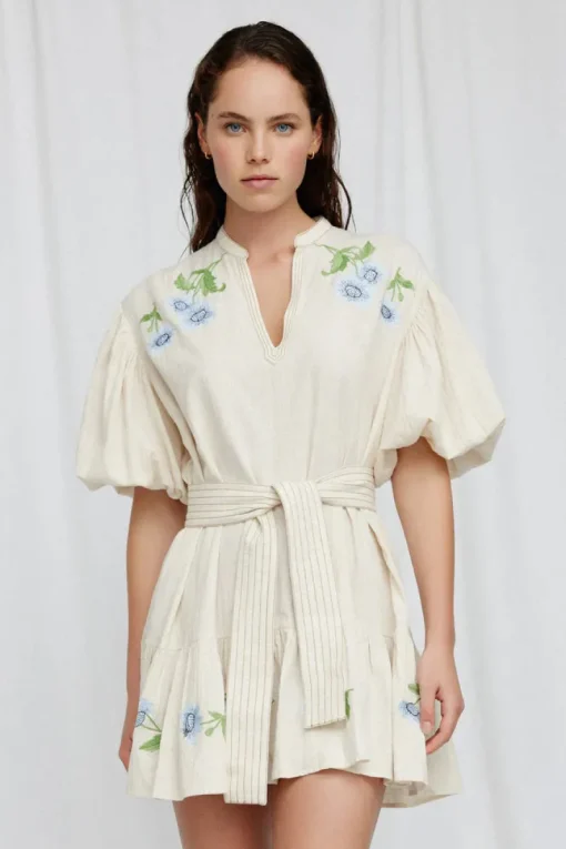 Significant Other - SYLVIE MINI DRESS (OATMEAL)