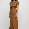 Women Significant Other - Theodora Skirt (Chocolate) Final Sale