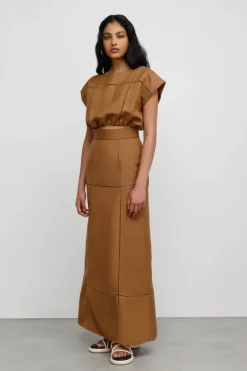 Women Significant Other - Theodora Skirt (Chocolate) Final Sale