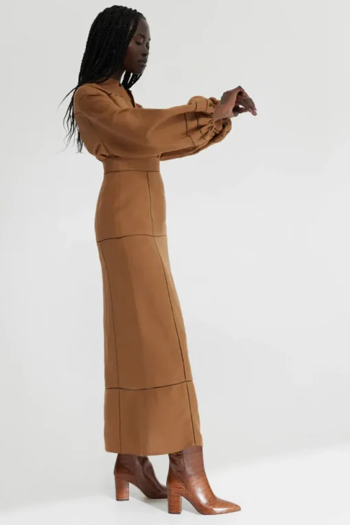 Women Significant Other - Theodora Skirt (Chocolate) Final Sale